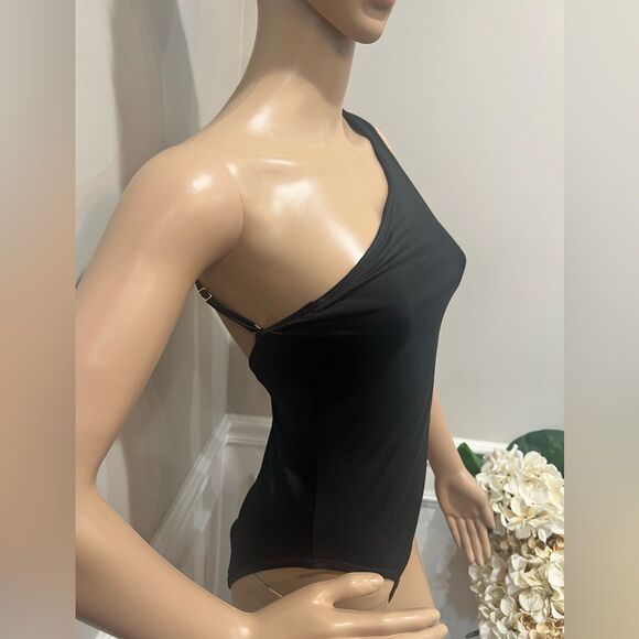 NWT One-Shoulder One-Piece Swimsuit - Picture 7 of 7